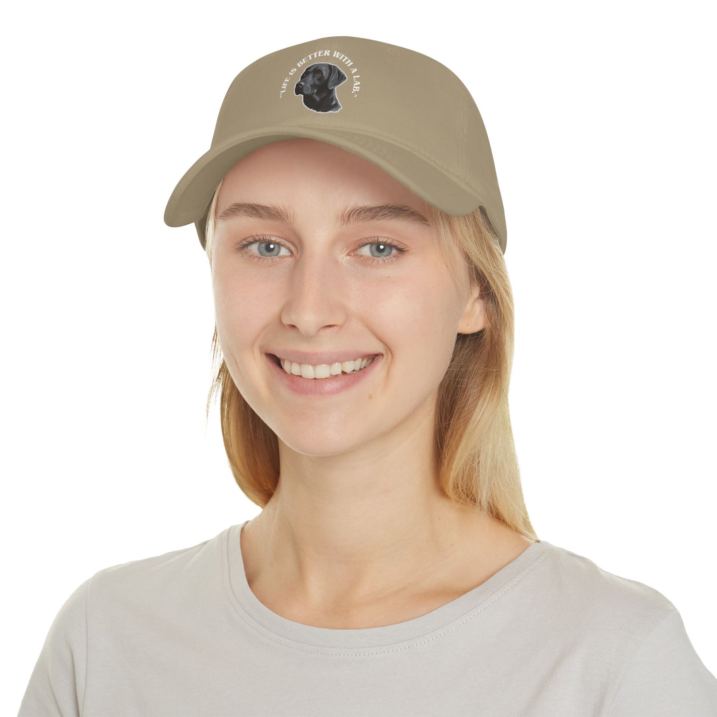 "Life Is Better With a Lab"  Labrador Retriever Lover Baseball Cap