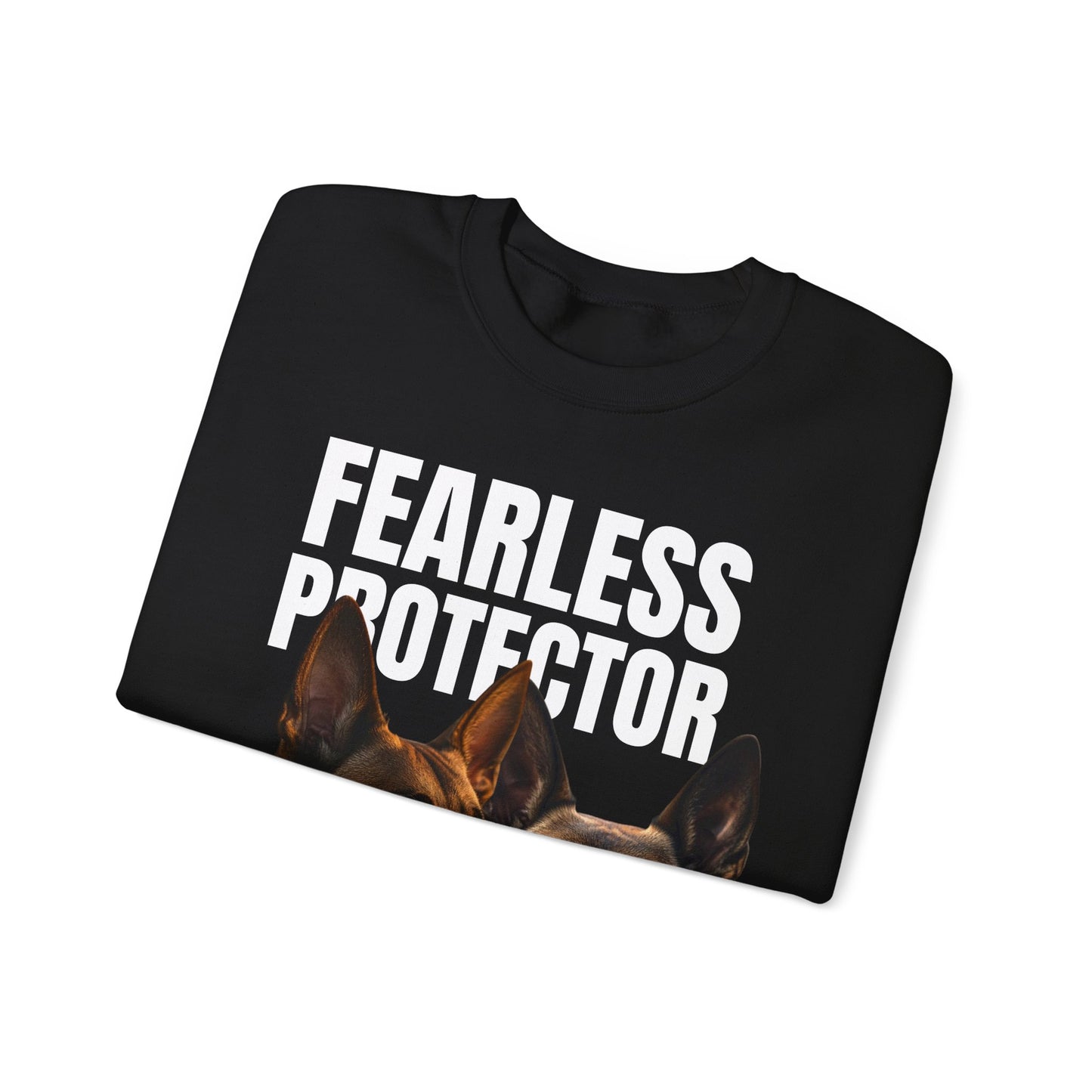 Belgian Malinois Fearless Protector Crewneck Sweatshirt