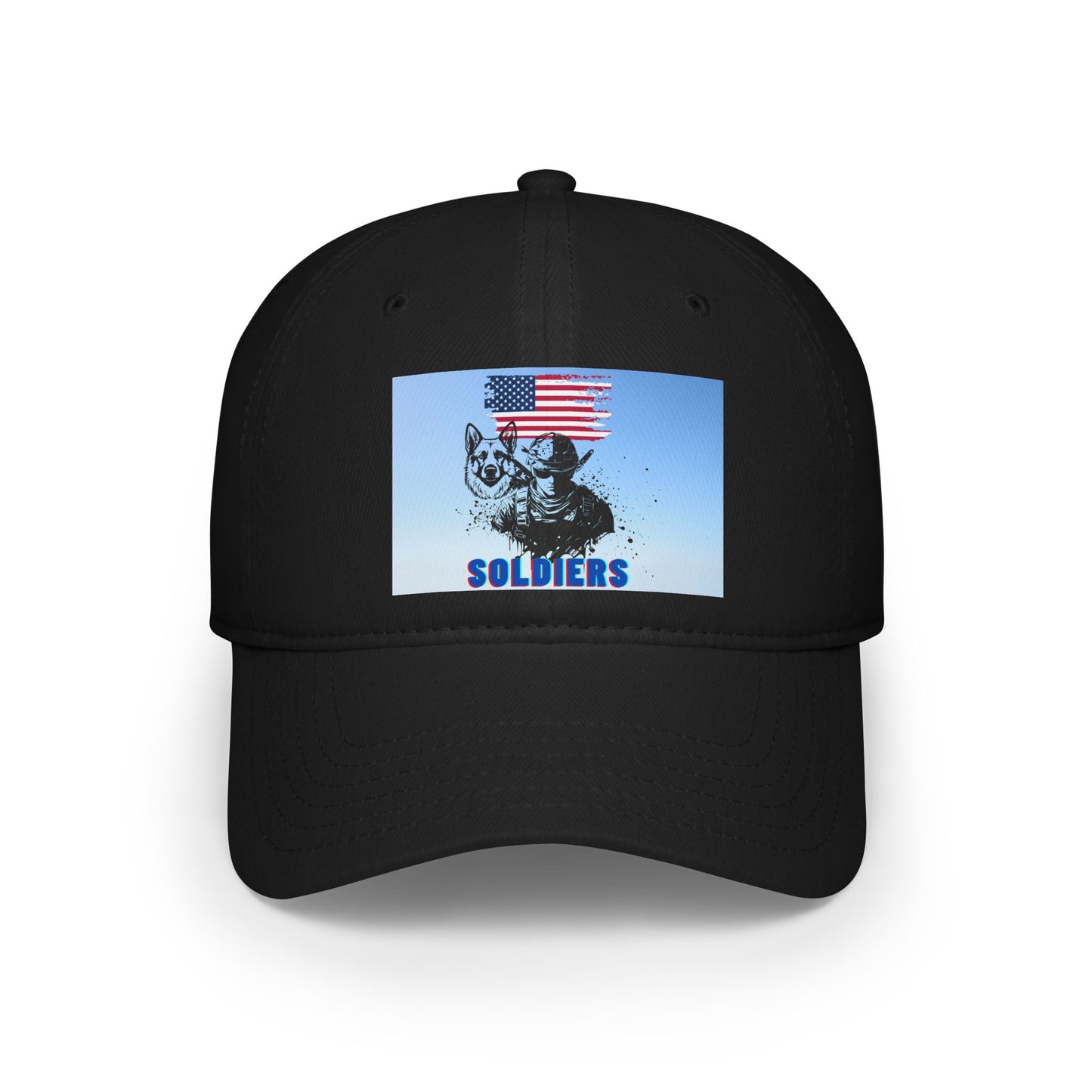 "Soldiers" Military Dog Lover Baseball Cap