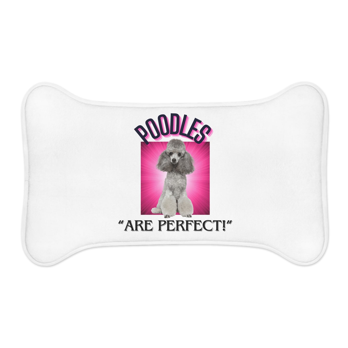 Poodle lover Pet Feeding Mats