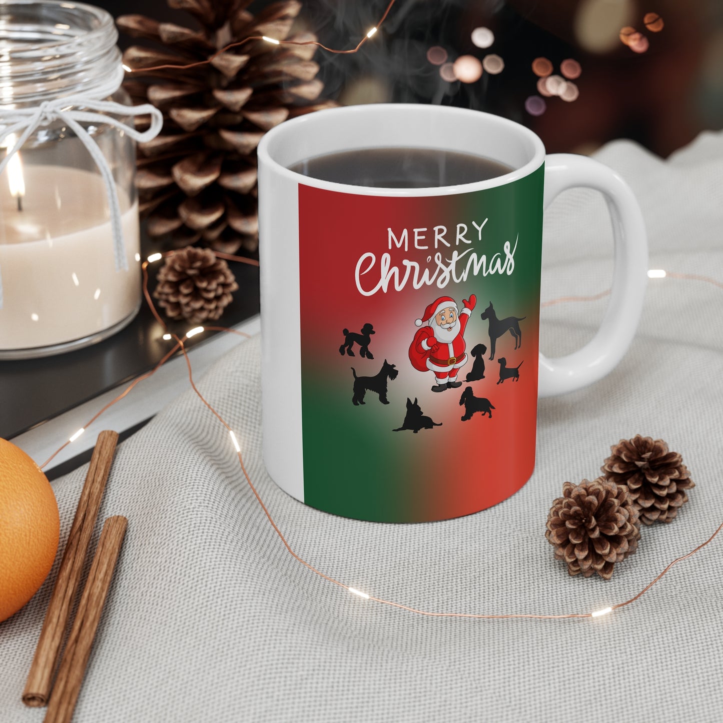 "Santa's Pup's" Mug  11oz