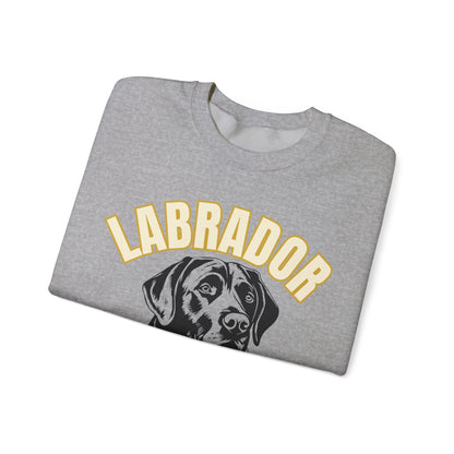 Labrador Crewneck Sweatshirt – "Life Is Better With a Lab" Graphic