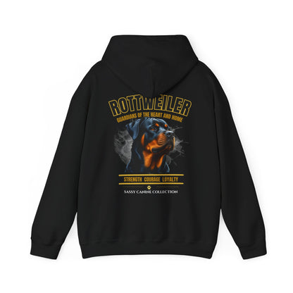 Rottweiler Hoodie | Guardians of the Heart and Home | Dog Lover Gift