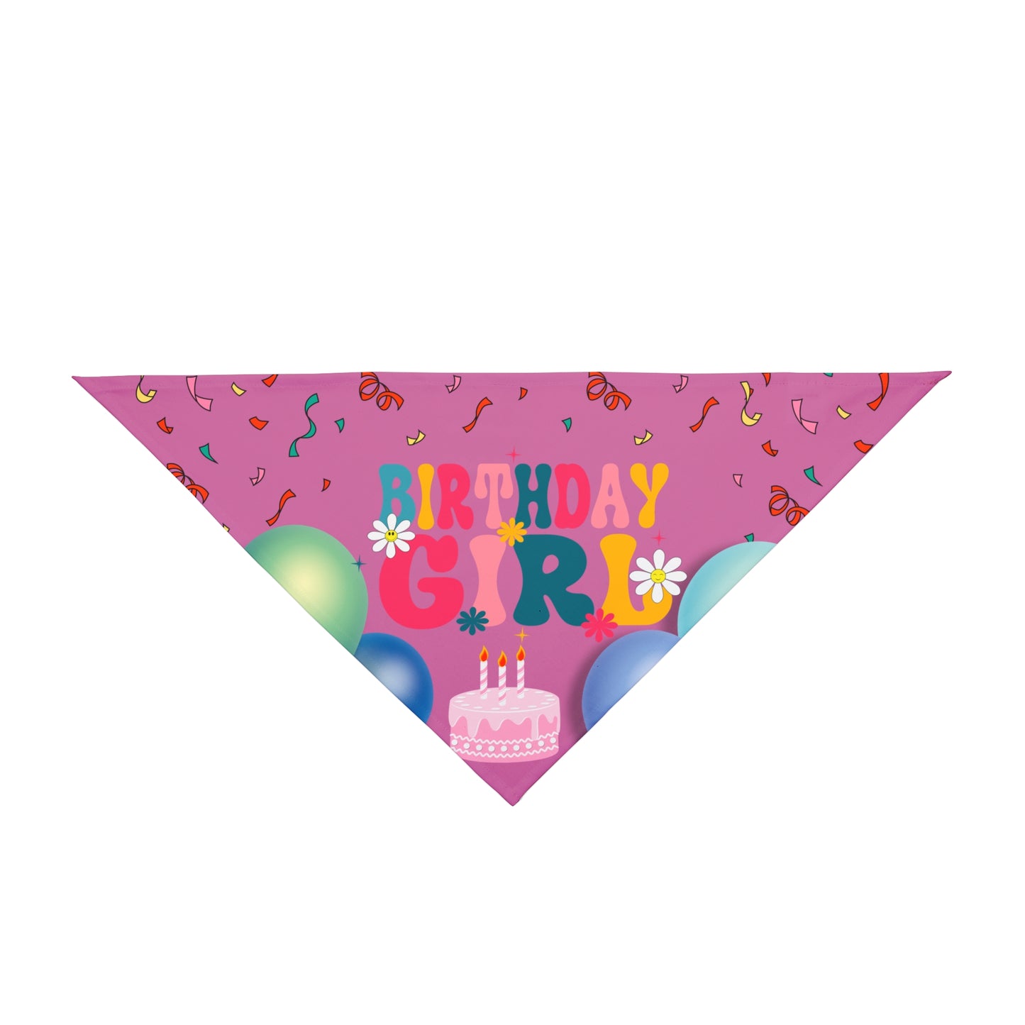 Birthday Girl Pet Bandana