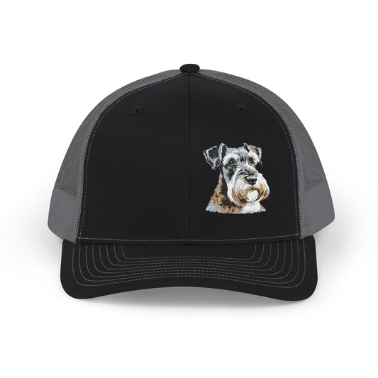 Schnauzer Club embroidered hat - gift for Schnauzer owners and dog lovers - Sassy Canine Collection