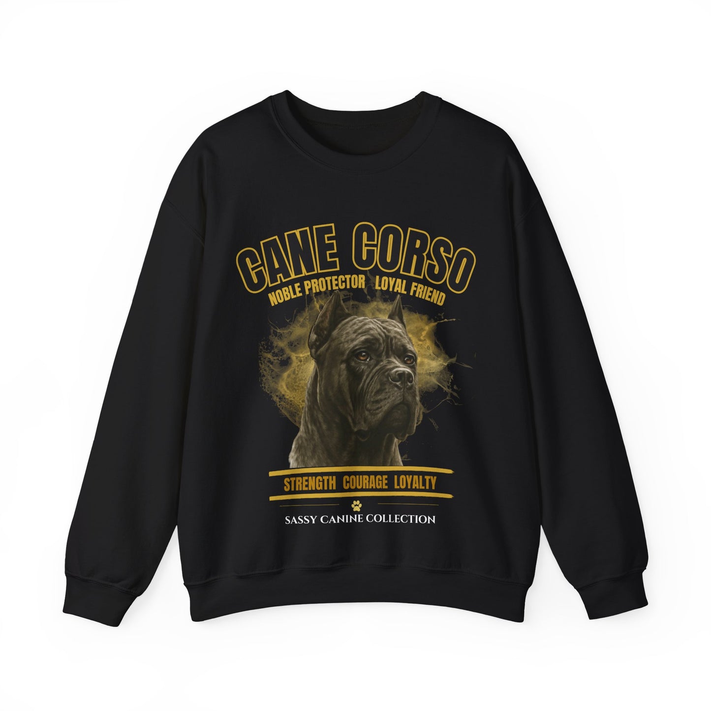 Sassy Canine Collection™ Cane Corso Noble Protector Crewneck Sweatshirt