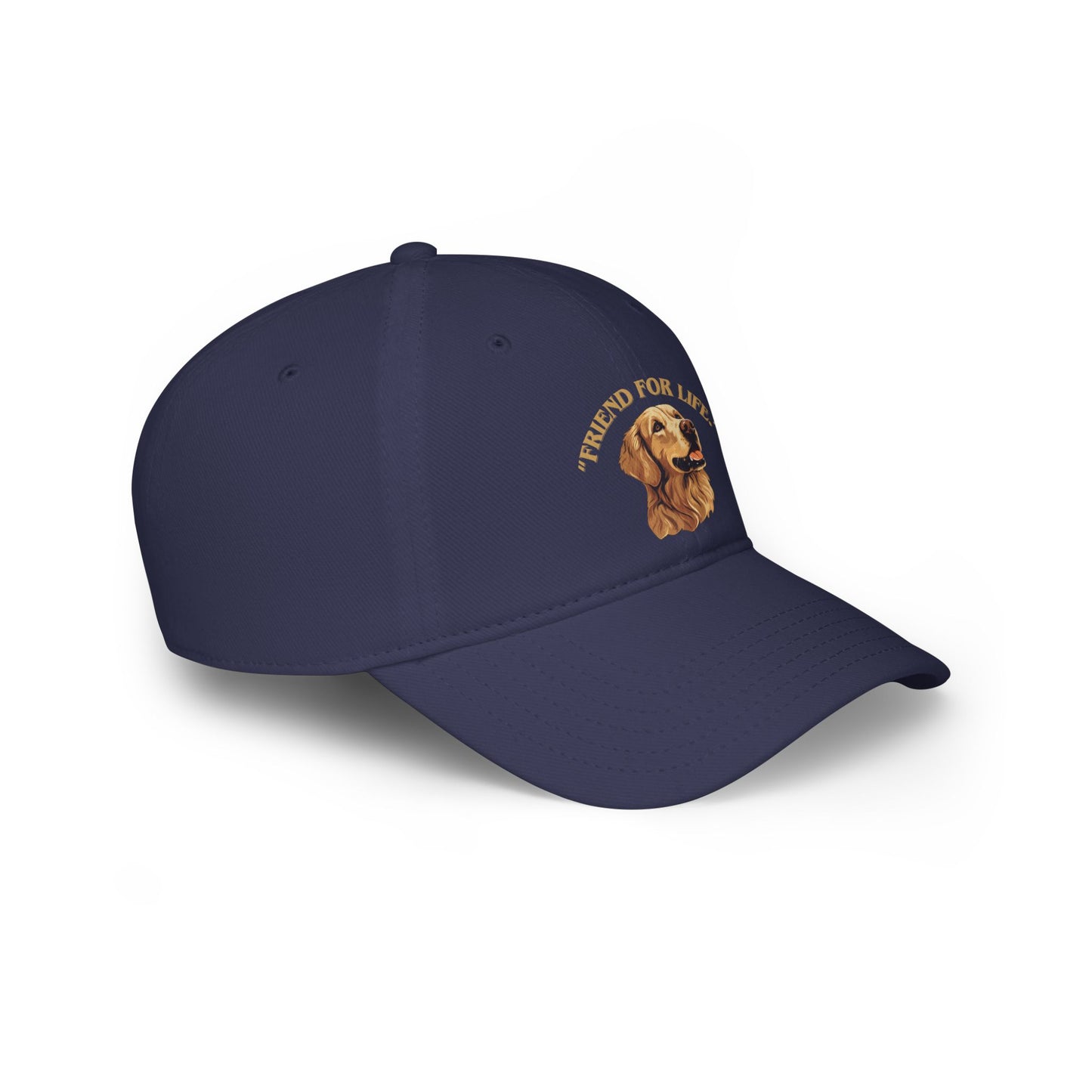 "Friend For Life" Golden Retriever Lover Baseball Cap