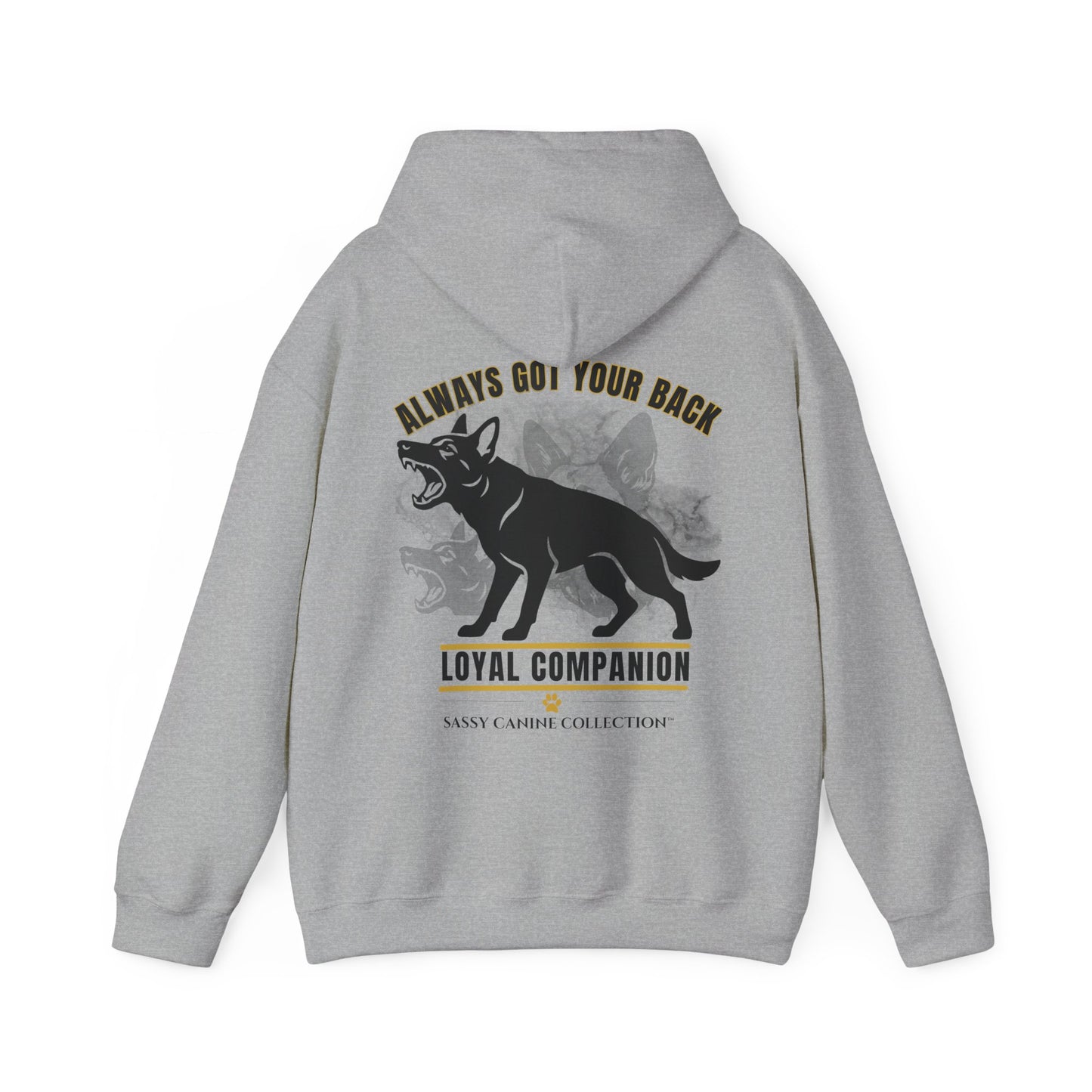 German Sheperd K-9 Hoodie - Always Got Your Back | Sassy Canine Collection™