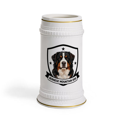 Bernese Mountain Dog Beer Stein | Heritage Crest Collection