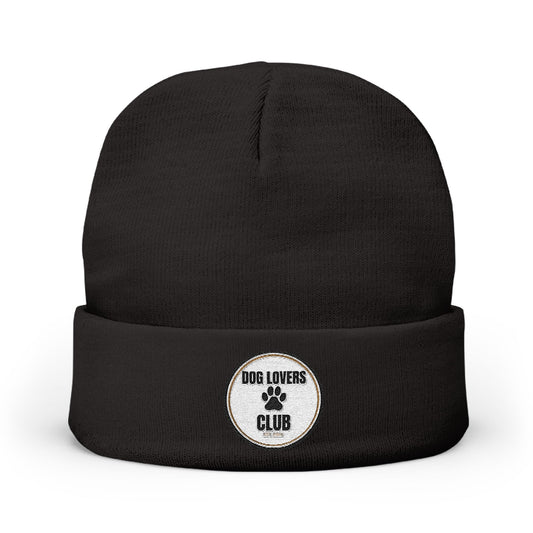 Dog Lover Embroidered Knit Beanie | SASSY CANINE COLLECTION™ | Premium Winter Hat