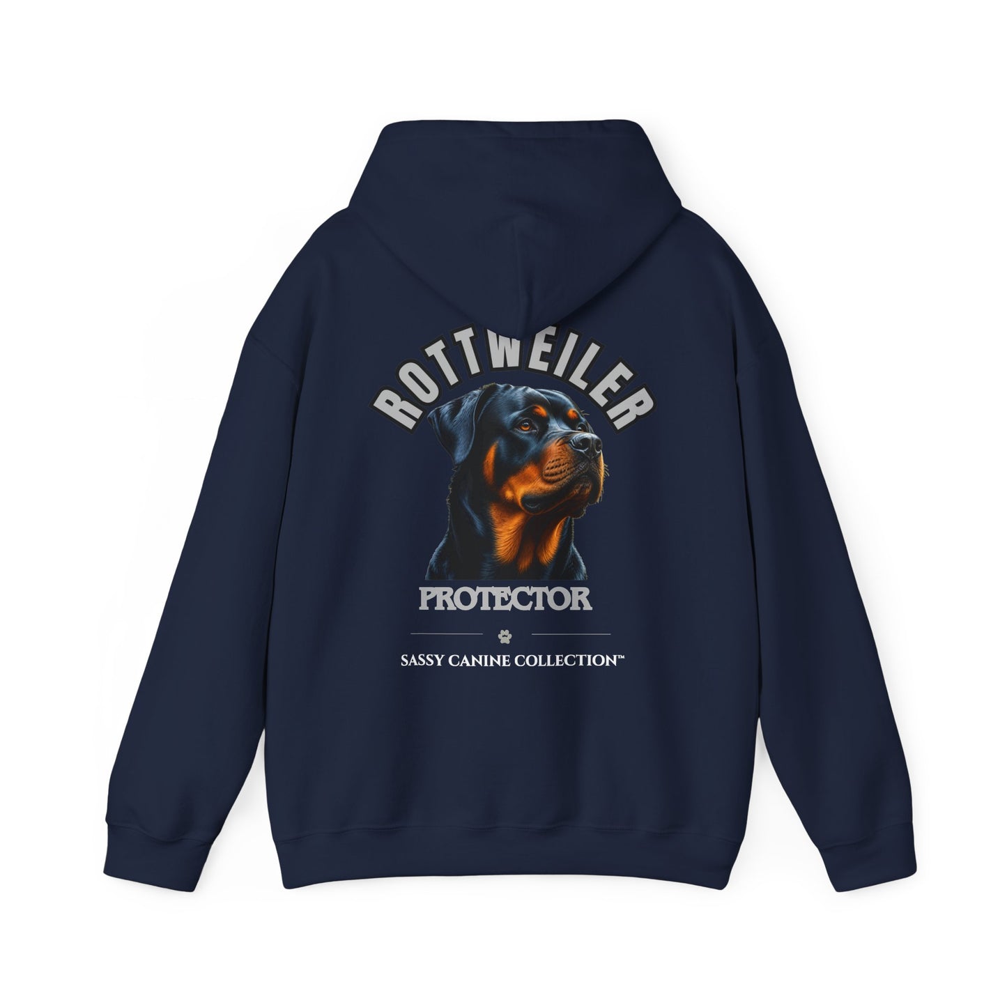 Rottweiler "Loyal Powerful Fearless"  Premium Dog Lover Hoodie | SASSY CANINE COLLECTION™