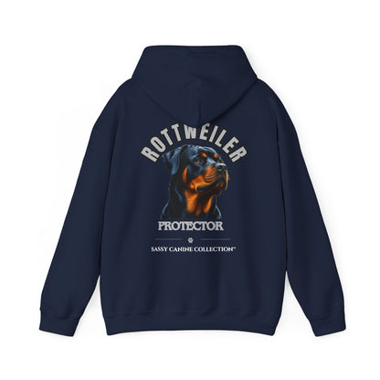 Rottweiler "Loyal Powerful Fearless"  Premium Dog Lover Hoodie | SASSY CANINE COLLECTION™