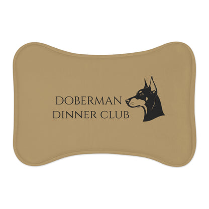 Doberman Dinner Club feeding mat