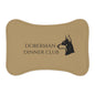 Doberman Dinner Club feeding mat