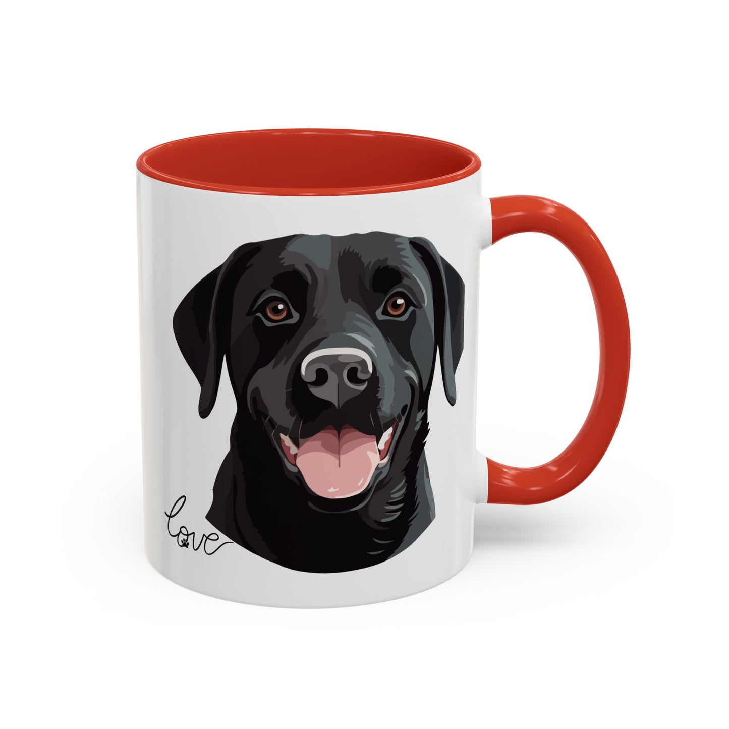 Black Labrador Love Mug (11oz)