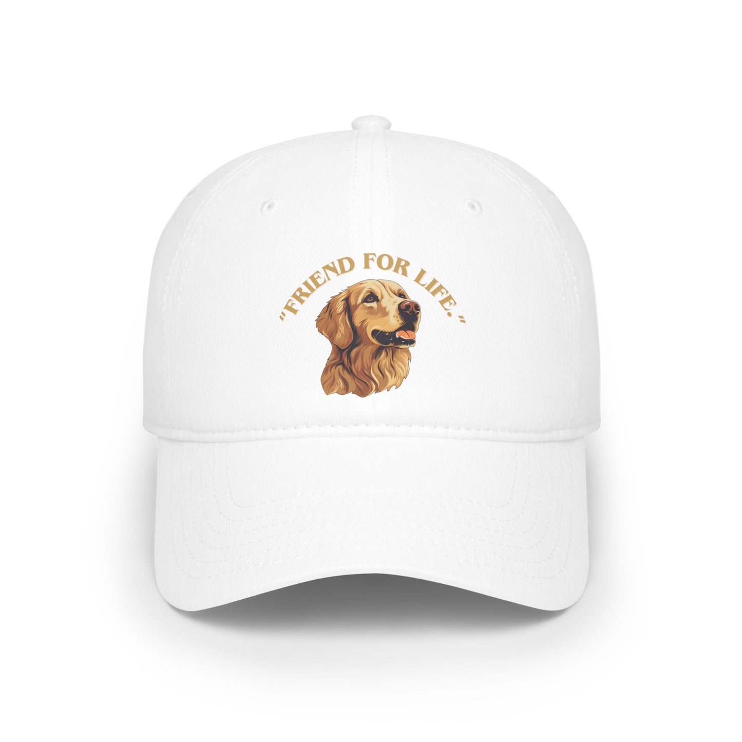 "Friend For Life" Golden Retriever Lover Baseball Cap