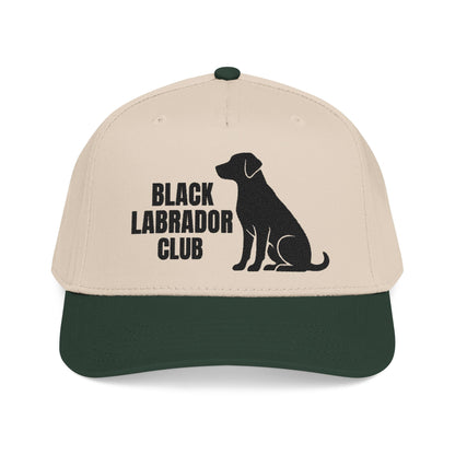 Black Labrador Club embroidered baseball cap - gift for Black Lab owners and dog lovers - Sassy Canine Collection