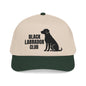 Black Labrador Club embroidered baseball cap - gift for Black Lab owners and dog lovers - Sassy Canine Collection