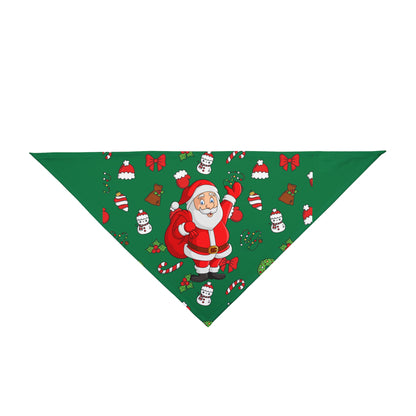 "Holiday Christmas Dog Bandana"