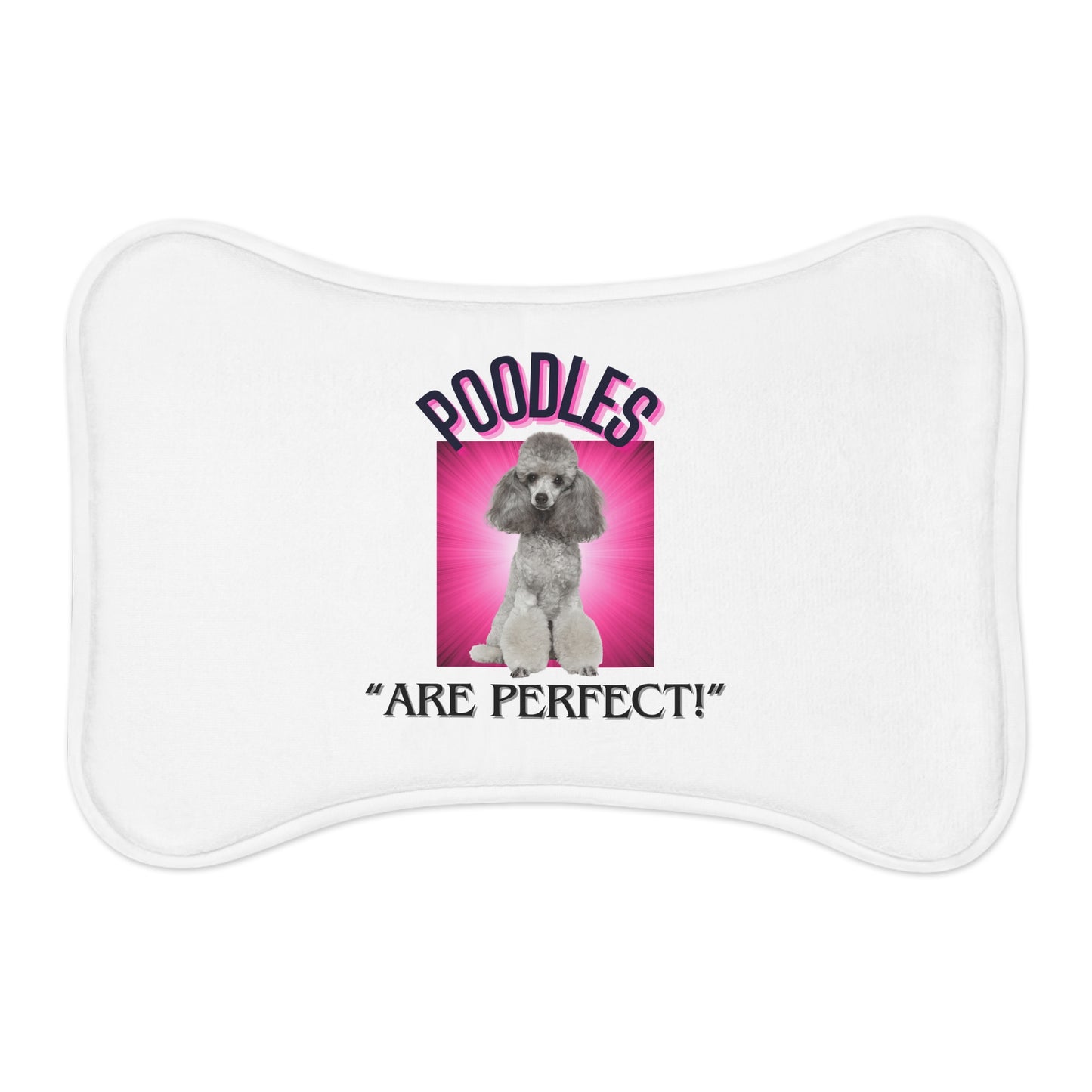 Poodle lover Pet Feeding Mats