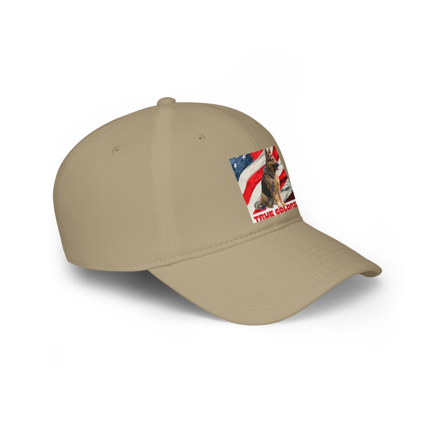 "True Colors" Military Dog Lover Baseball Cap