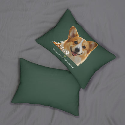 Pembroke Welsh Corgi Love Lumbar Pillow | Corgi Lover Gift
