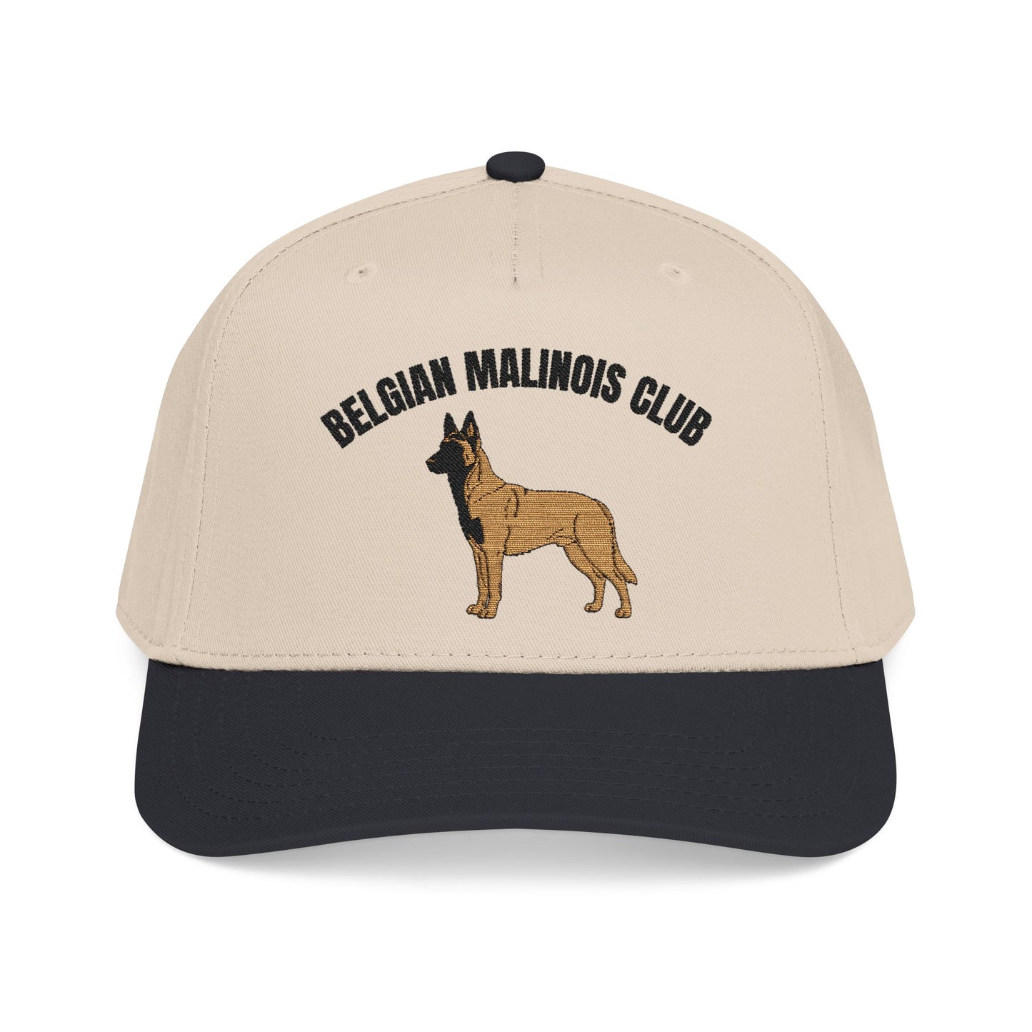 Belgian Malinois Club embroidered hat - gift for Malinois owners and K9 handlers - Sassy Canine Collection
