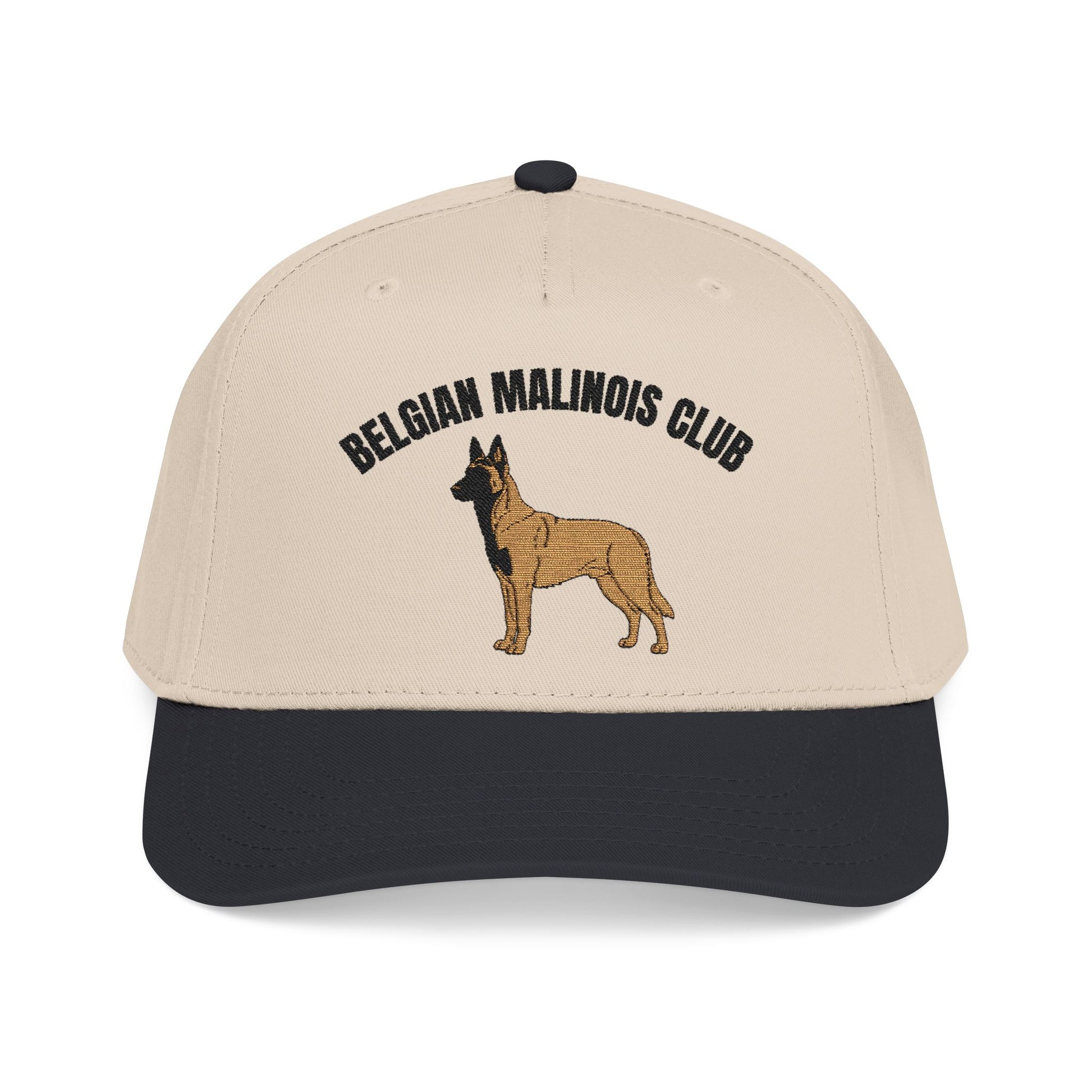 Belgian Malinois Club embroidered hat - gift for Malinois owners and K9 handlers - Sassy Canine Collection