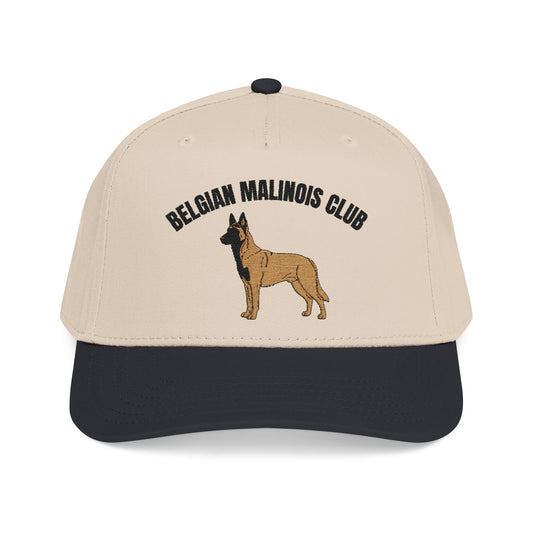 Belgian Malinois Club embroidered hat - gift for Malinois owners and K9 handlers - Sassy Canine Collection