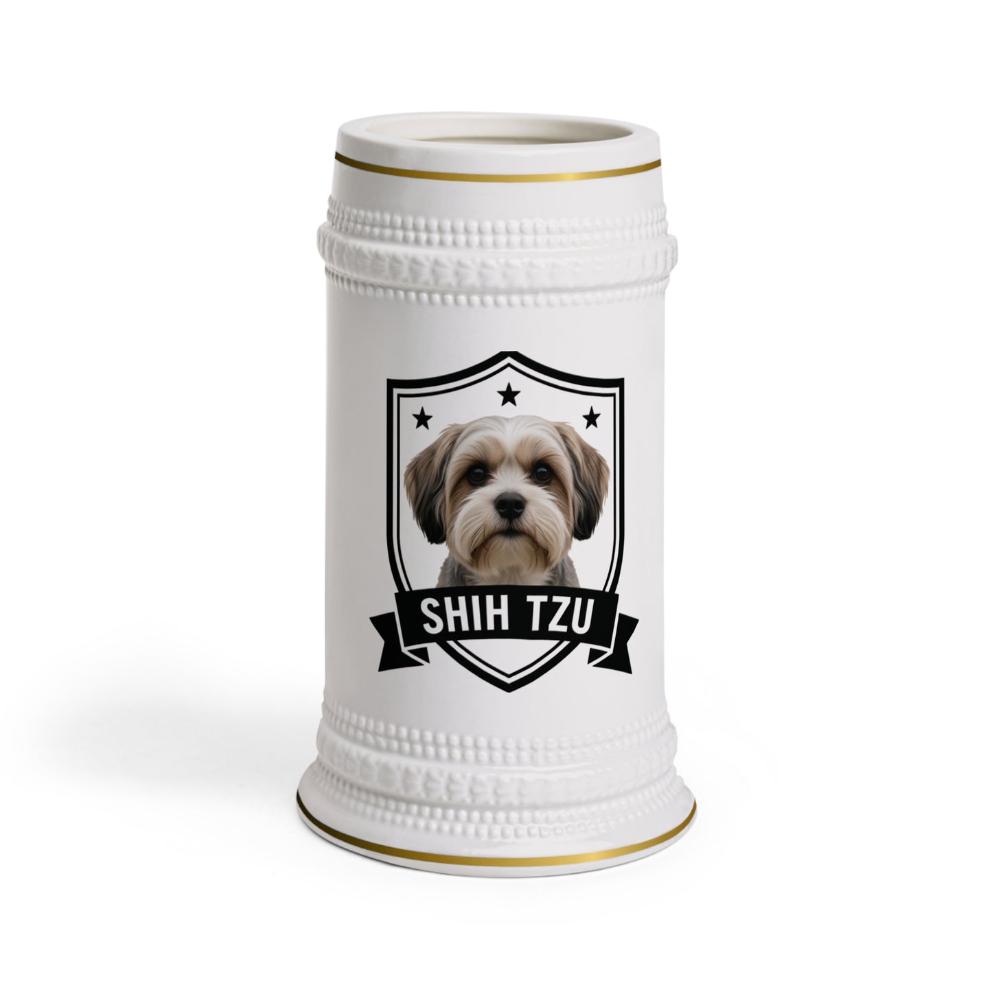 Schnauzer Beer Stein | Heritage Crest Collection