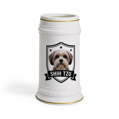 Schnauzer Beer Stein | Heritage Crest Collection