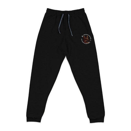 Brave & loyal German Shepherd Embroidered Joggers