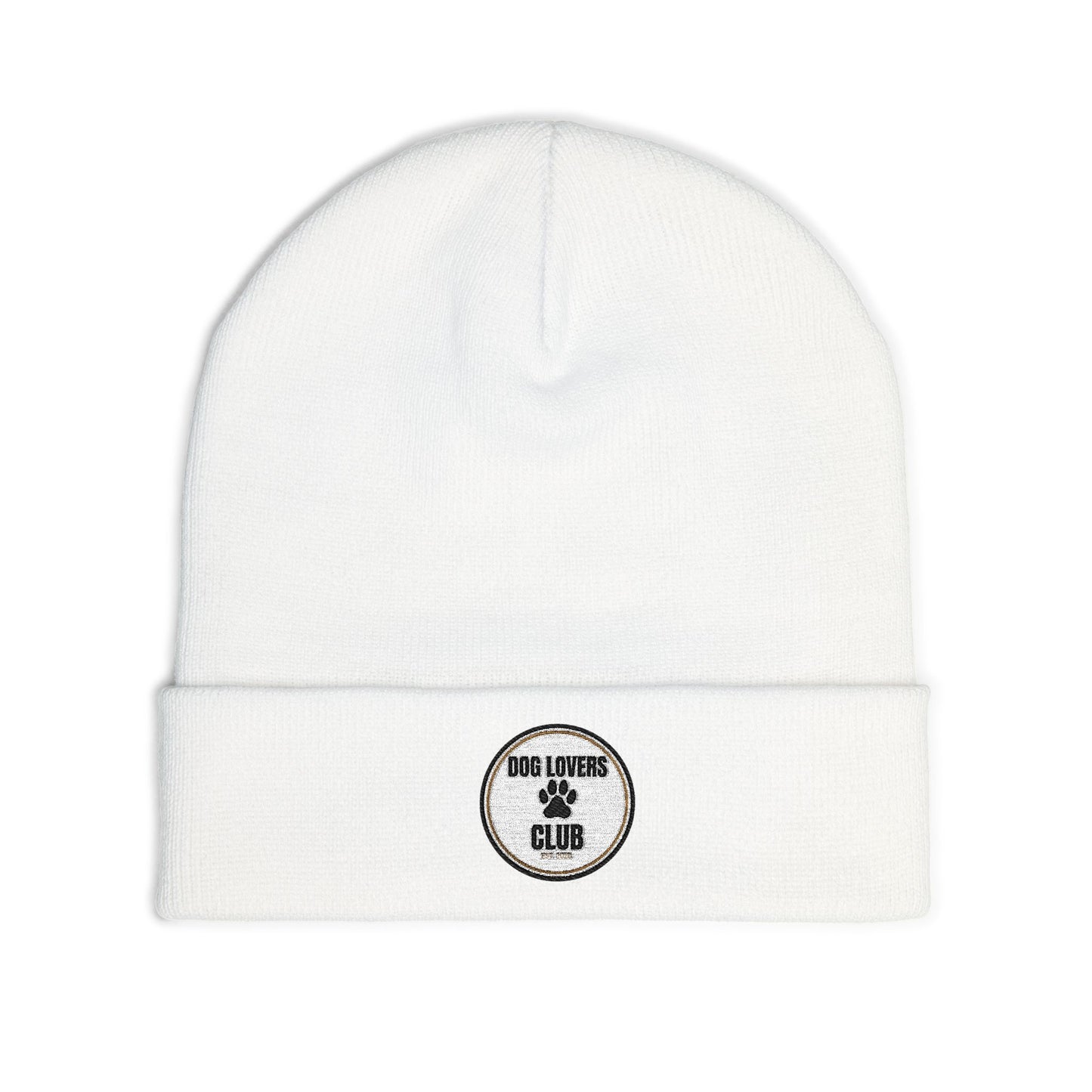 Dog Lover Embroidered Knit Beanie | SASSY CANINE COLLECTION™ | Premium Winter Hat