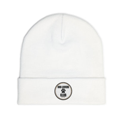 Dog Lover Embroidered Knit Beanie | SASSY CANINE COLLECTION™ | Premium Winter Hat