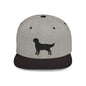 Dog Lover Embroidered Flat Bill Snapback cap