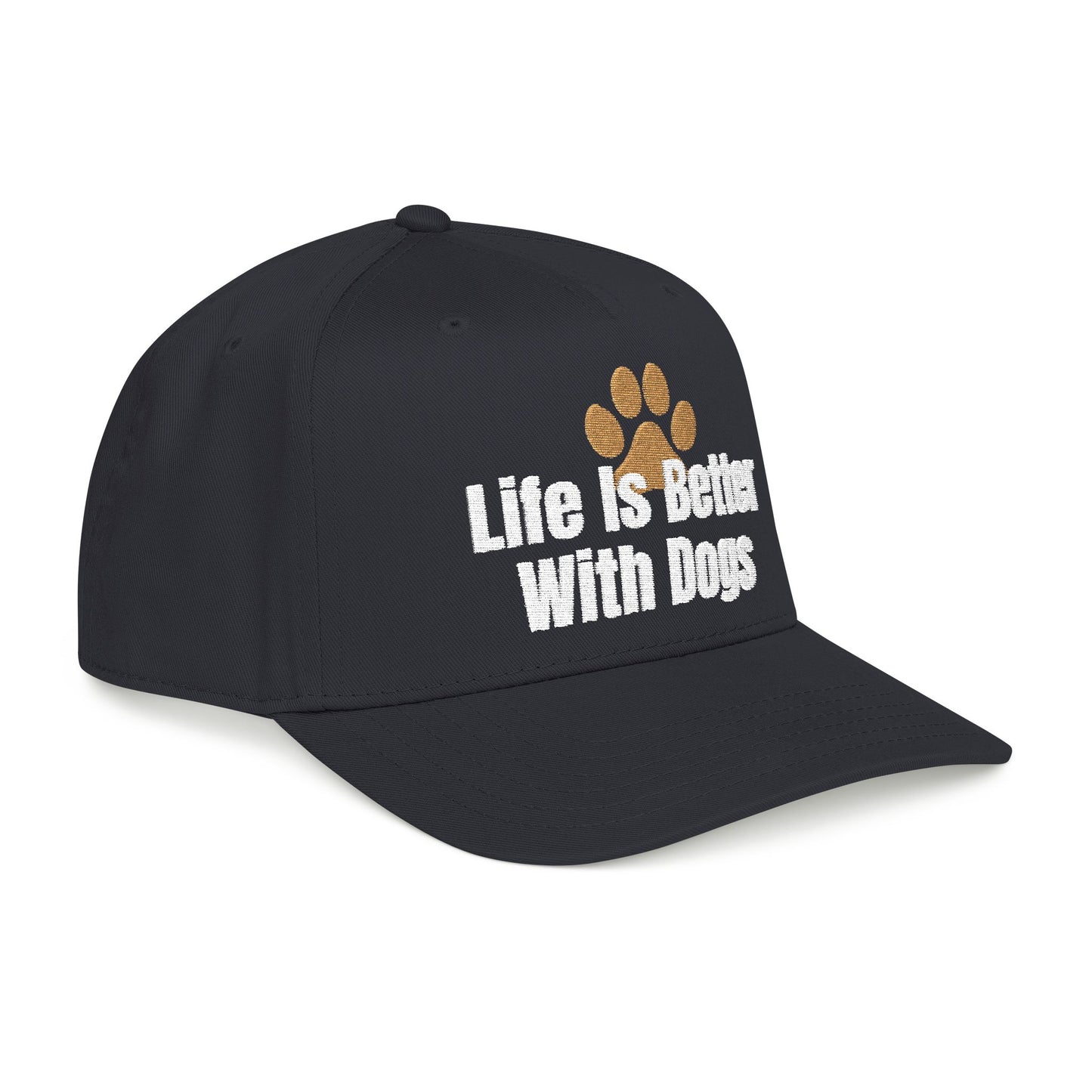 Life is Better With Dogs Embroidered Hat | Sassy Canine Collection