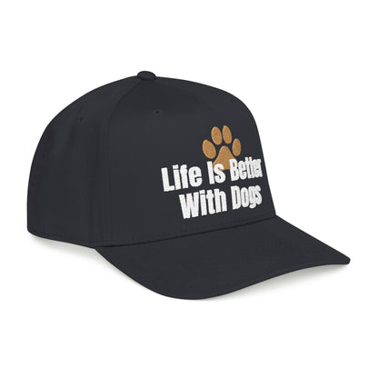 Life is Better With Dogs Embroidered Hat | Sassy Canine Collection