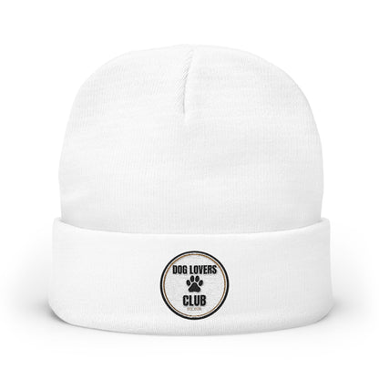 Dog Lover Embroidered Knit Beanie | SASSY CANINE COLLECTION™ | Premium Winter Hat