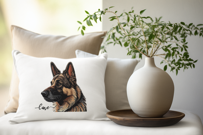 German Sheperd Lover  20x14 Lumbar Pillow (Free Shipping)