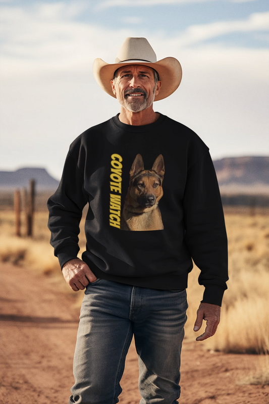 "Coyote Watch" Dog Lover Sweatshirt